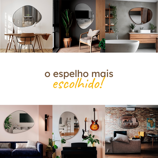 Espelho Decorativo de Parede Bluima