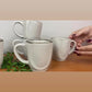 Jogo 6 Canecas Café Chá Ryo Maresia 260ml Oxford Porcelanas