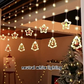 Cortina de Luzes LED Natal 3,5m - 138 Lâmpadas | 8 Modos de Iluminação | 110V-O3