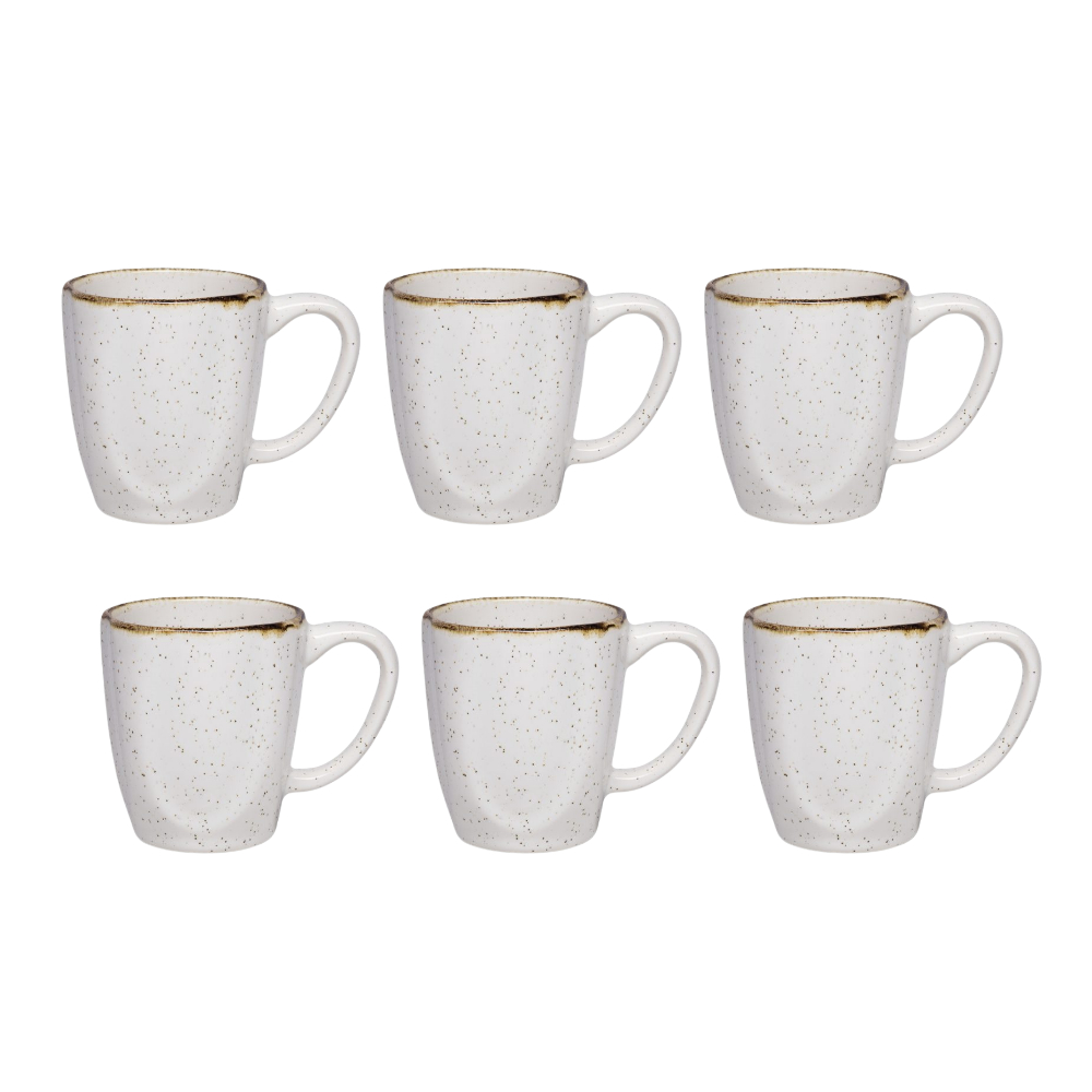 Jogo 6 Canecas Café Chá Ryo Maresia 260ml Oxford Porcelanas