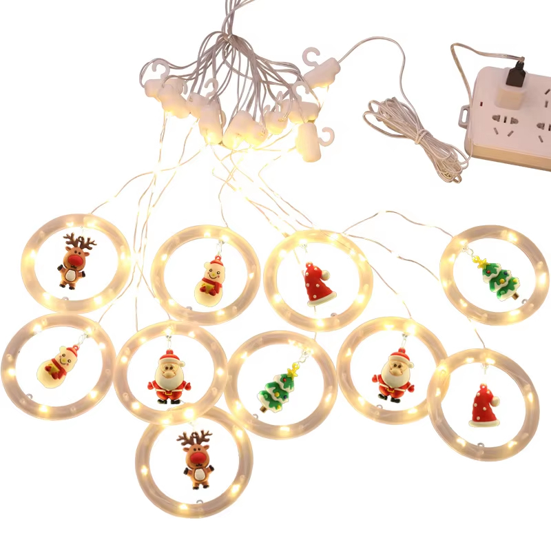 Cortina de Luzes LED Natal 3,5m - 138 Lâmpadas | 8 Modos de Iluminação | 110V-O3
